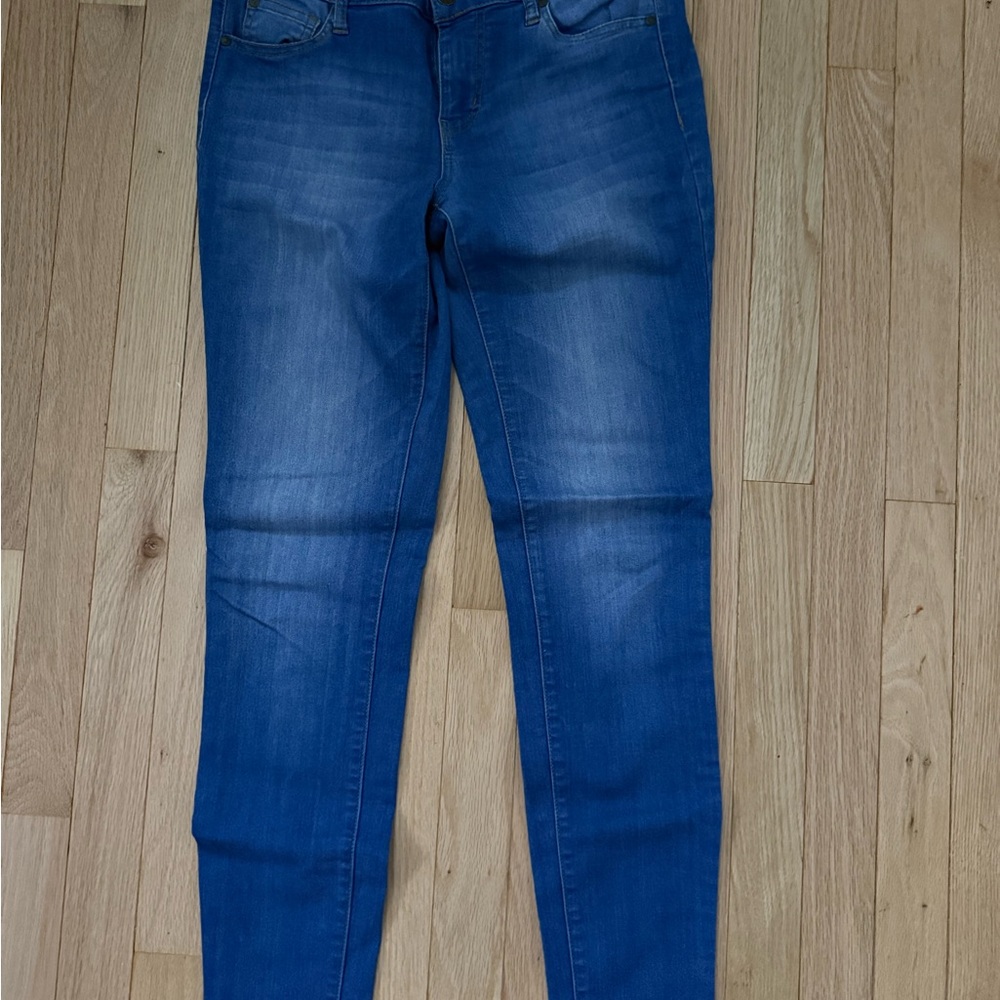 Celebrity Pink Women's Skinny Jeans in Deep Blue